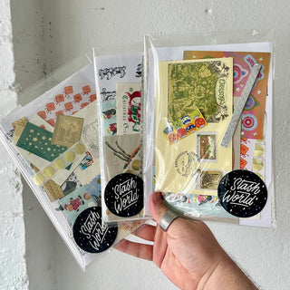 Mini Christmas Ephemera Pack - Vintage Journaling and Collaging Bits