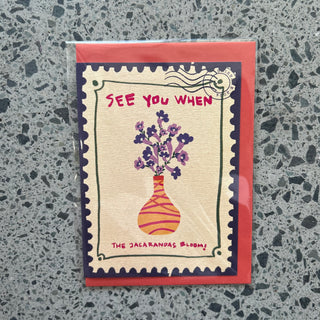 Jacaranda - Greeting Card