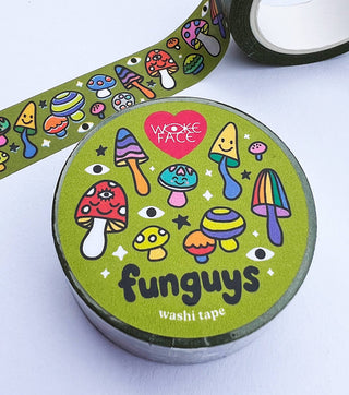 Funguys - Washi Tape-Washi Tapes-Stash World