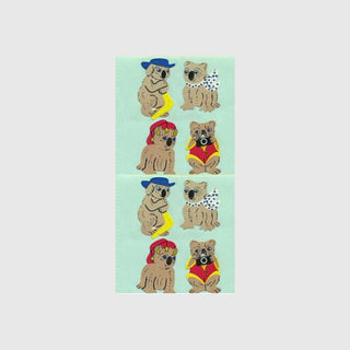 Funny Koalas - Paper Stickers-Sticker Sheets-Stash World