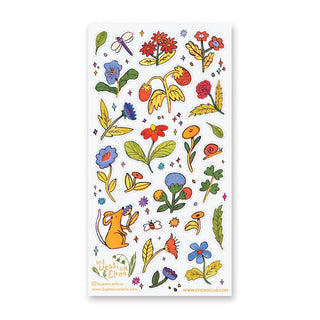 Garden-Fresh Flora - Sticker Sheet-Sticker Sheets-Stash World