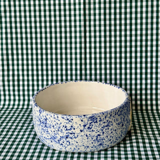 Gay Dog (Blue) - Ceramic Pet Bowl-Desk Accessories-Stash World