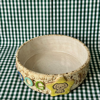 Gay Dog (Brown) - Ceramic Pet Bowl-Desk Accessories-Stash World