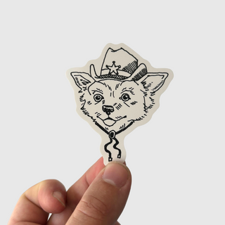 Gay Dog Julien - Vinyl Sticker-Vinyl Stickers-Stash World