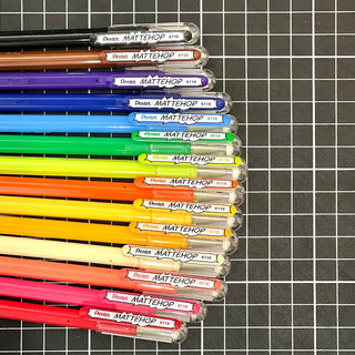 Pentel Mattehop - Gel Pen (Singles)