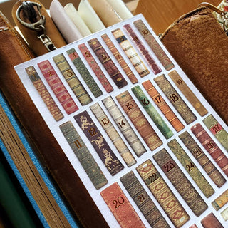 Gilded Books - Sticker Sheet-Sticker Sheets-Stash World