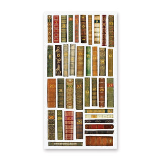 Gilded Books - Sticker Sheet-Sticker Sheets-Stash World