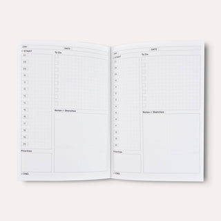 Ginger - Daily Planner (Undated)-Planners-Stash World