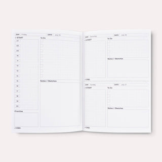 Ginger - Daily Planner (Undated)-Planners-Stash World
