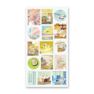 Hammy Life Stamps - Sticker Sheet-Sticker Sheets-Stash World