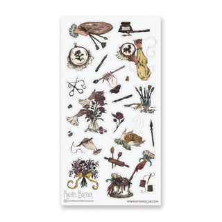 Handmade With Love - Sticker Sheet-Sticker Sheets-Stash World