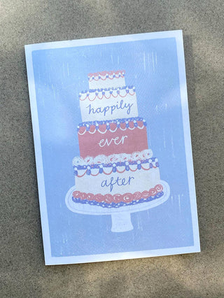 Happily Ever After Wedding - Greeting Card-Greeting Cards-Stash World