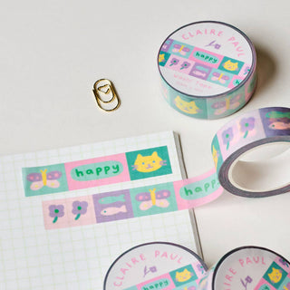 Happy Charms - Washi Tape-Washi Tapes-Stash World