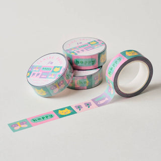 Happy Charms - Washi Tape-Washi Tapes-Stash World