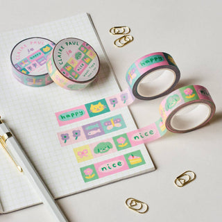 Happy Charms - Washi Tape-Washi Tapes-Stash World