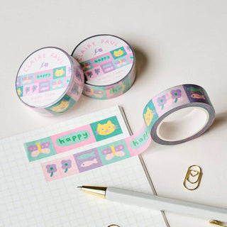 Happy Charms - Washi Tape-Washi Tapes-Stash World