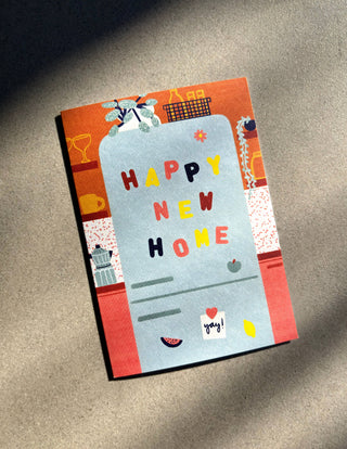 Happy New Home - Greeting Card-Greeting Cards-Stash World
