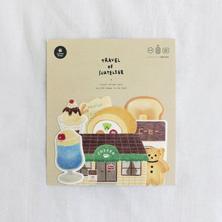 Happy in the Cafe - Sticker Pack-Sticker Pack-Stash World