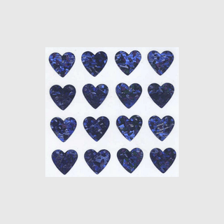 Heart Sticker Sheets - Off the Roll (Prismatic / Sparkly)-Sticker Sheets-Stash World