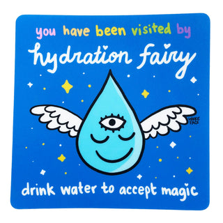 Hydration Fairy - Vinyl Sticker-Vinyl Stickers-Stash World