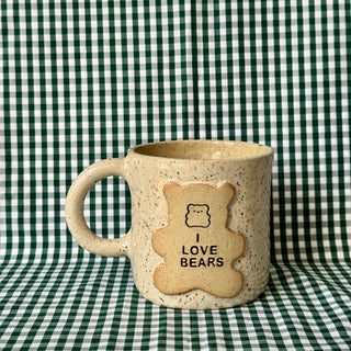 I Love Bears - Ceramic Mug-Mugs-Stash World
