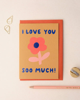 I Love You Soo Much - Greetings Card-Greeting Cards-Stash World