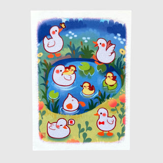 Adorable Ducks - Postcard