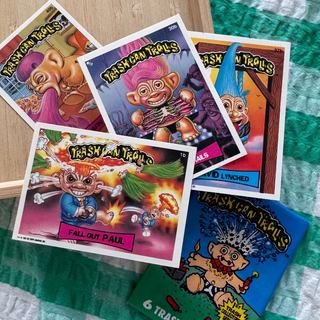Trash Can Trolls- Sticker Pack (1992)