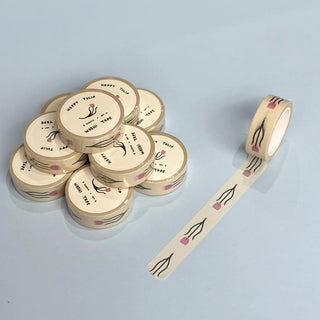 Happy Tulip - Washi Tape