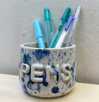 PENiS - Ceramic Pen Holder (Confetti)