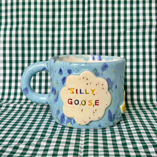 Light Blue Silly Goose - Ceramic Mug