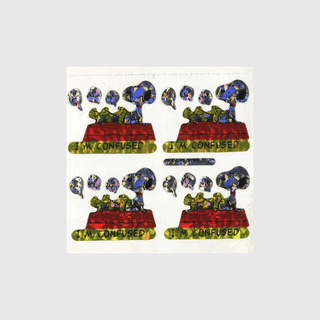 Peanuts Snoopy Sicker Sheets - Off the Roll (Prismatic / Sparkly)