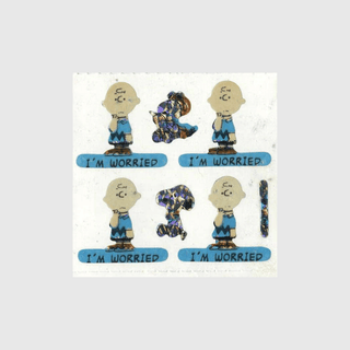 Peanuts Snoopy Sicker Sheets - Off the Roll (Prismatic / Sparkly)