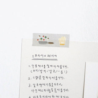 Illust.03: Cooking and Baking - Washi Tape-Washi Tapes-Stash World