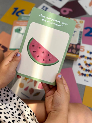 Illustrated Number Flashcards-Flashcards-Stash World