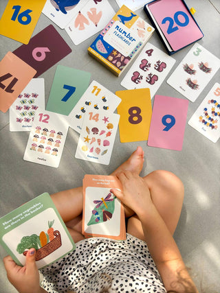 Illustrated Number Flashcards-Flashcards-Stash World