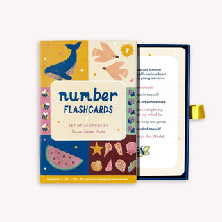 Illustrated Number Flashcards-Flashcards-Stash World