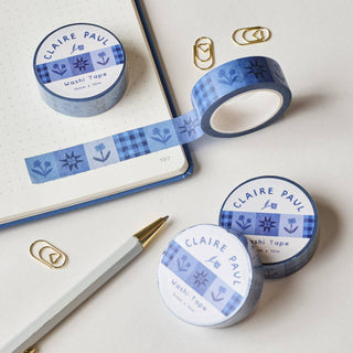 Inky Floral - Washi Tape-Washi Tapes-Stash World
