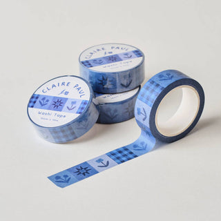 Inky Floral - Washi Tape-Washi Tapes-Stash World