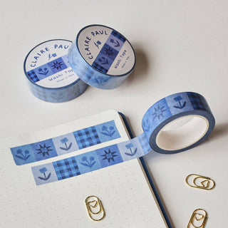 Inky Floral - Washi Tape-Washi Tapes-Stash World