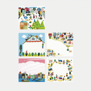 City Life - Memo Pad by Narumi Suzuki