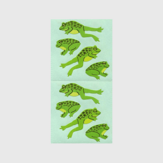 Jumping Frogs - Paper Stickers