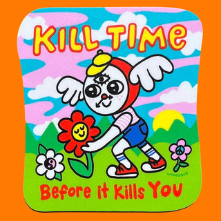 Kill Time - Vinyl Sticker-Vinyl Stickers-Stash World