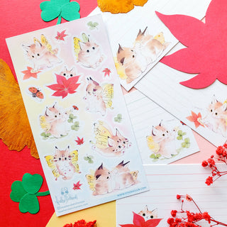 Kitterflies - Sticker Sheet-Sticker Sheets-Stash World