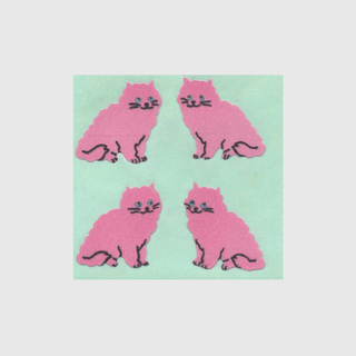 Kitty Cat Sticker Sheets - Off the Roll-Sticker Sheets-Stash World