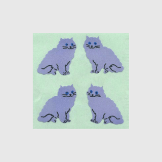 Kitty Cat Sticker Sheets - Off the Roll-Sticker Sheets-Stash World
