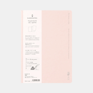 Kleid Notes Tiny Grid - B6 Notebook