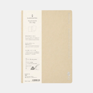 Kleid Notes Tiny Grid - B6 Notebook
