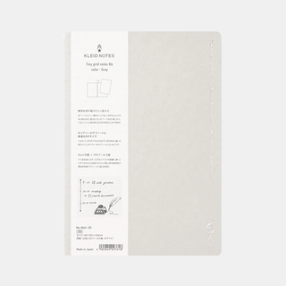 Kleid Notes Tiny Grid - B6 Notebook
