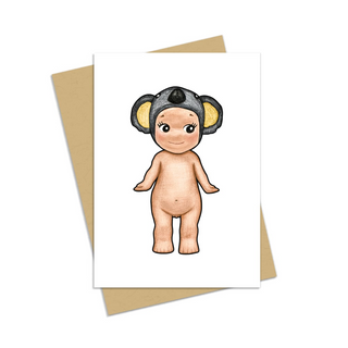 Koala Angel - Greeting Card